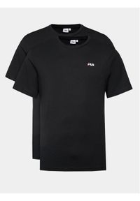 Fila Komplet 2 t-shirtów FAM0083 Czarny Regular Fit. Kolor: czarny. Materiał: bawełna #1
