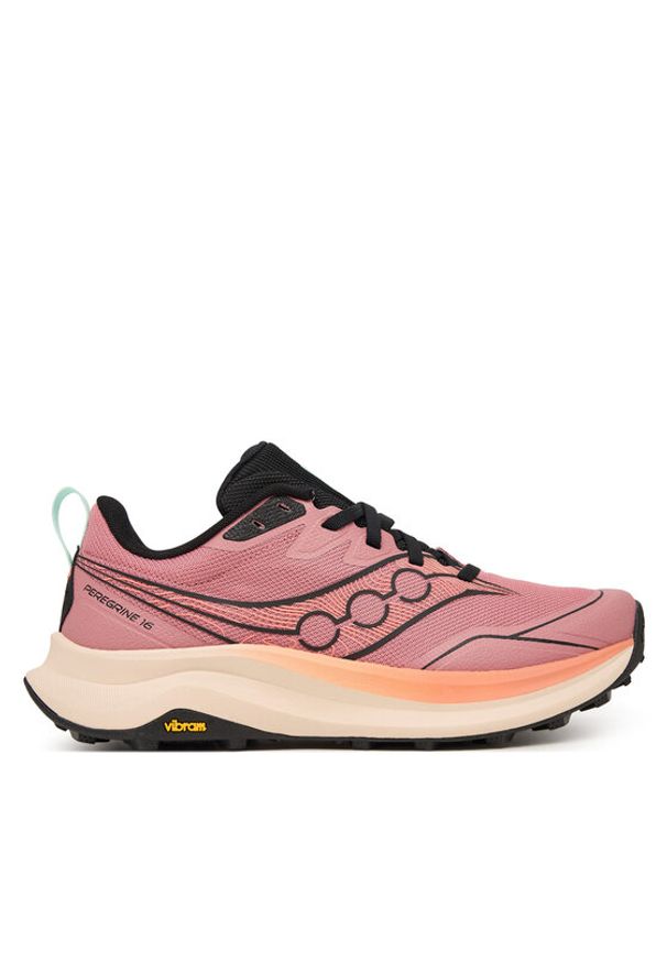 Saucony Buty do biegania Peregrine 16 S11066 Różowy. Kolor: różowy. Materiał: materiał