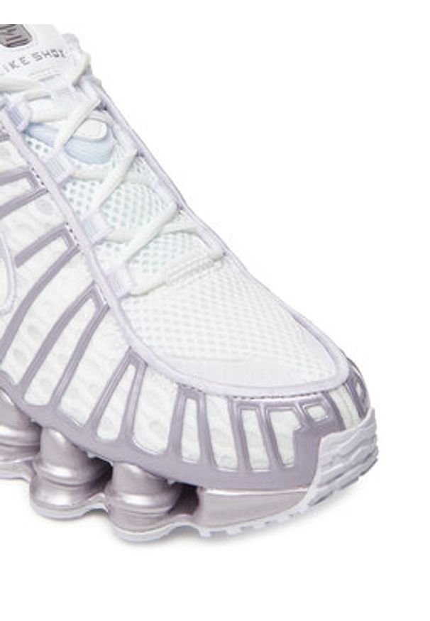 Nike Sneakersy Shox Tl AR3566 104 Fioletowy. Kolor: fioletowy. Materiał: materiał