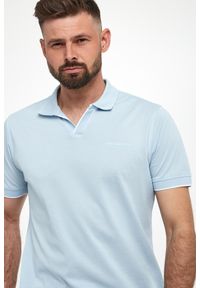 Karl Lagerfeld - Polo męskie z logo KARL LAGERFELD. Typ kołnierza: polo #4