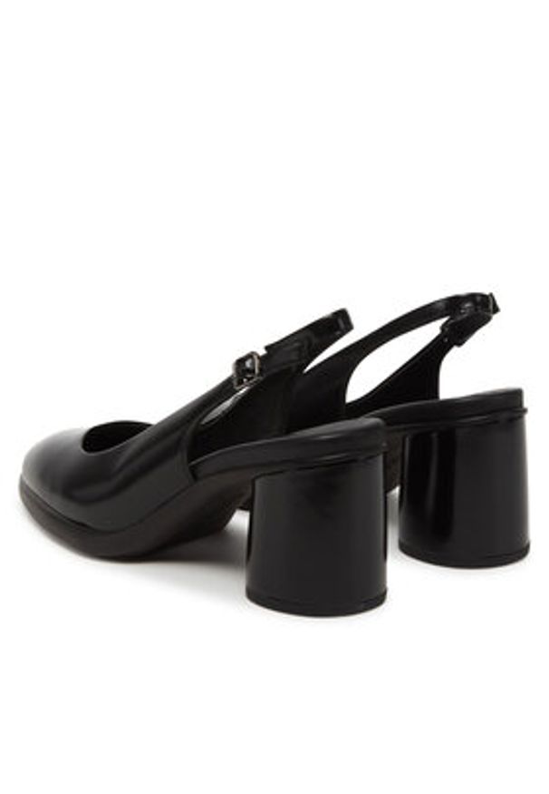 ecco - ECCO Czółenka Sculpted Lx 22271301001 Czarny. Kolor: czarny. Materiał: skóra