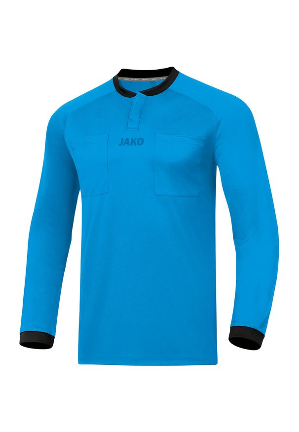 Koszulka Jako arbitre manches longues. Kolor: niebieski. Sport: piłka nożna