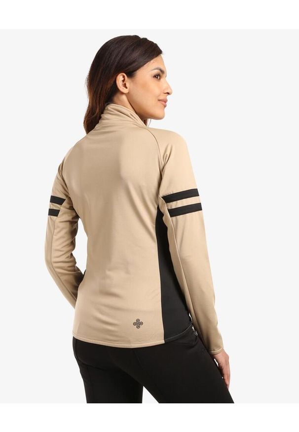 Stretch middle layer dla kobiet Kilpi JUNIE-W. Kolor: beżowy