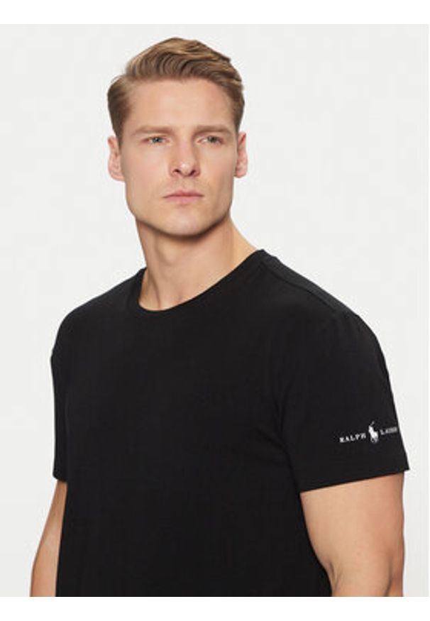 Polo Ralph Lauren Komplet t-shirtów 714965508001 Czarny Slim Fit. Typ kołnierza: polo. Kolor: czarny. Materiał: bawełna