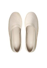 Calvin Klein Espadryle Mono HW0HW01456 Écru. Materiał: skóra #2