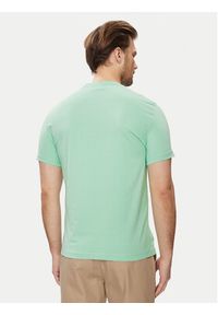 Calvin Klein T-Shirt Brush Logo K10K113113 Zielony Regular Fit. Kolor: zielony. Materiał: bawełna
