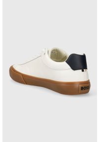 BOSS sneakersy Aiden kolor biały 50499672. Zapięcie: sznurówki. Kolor: biały. Materiał: guma #2