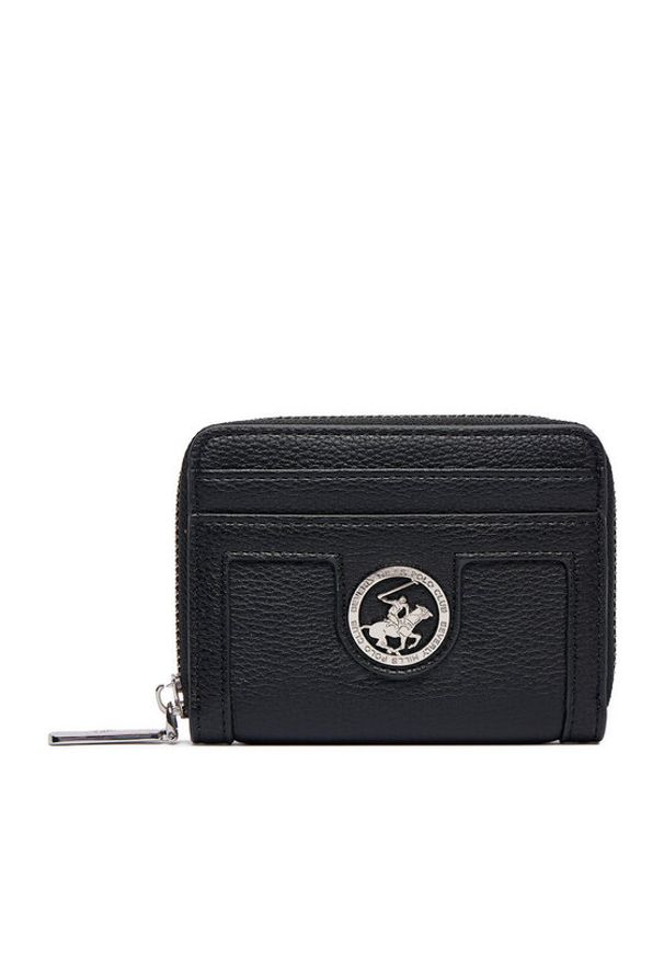 Beverly Hills Polo Club Portfel CEO-BHPC-W1-002-AW25 Czarny. Kolor: czarny. Materiał: materiał