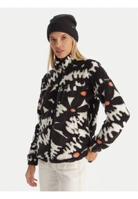 Roxy Polar Alabama Full Zip ERJFT04970 Czarny Regular Fit. Kolor: czarny. Materiał: syntetyk