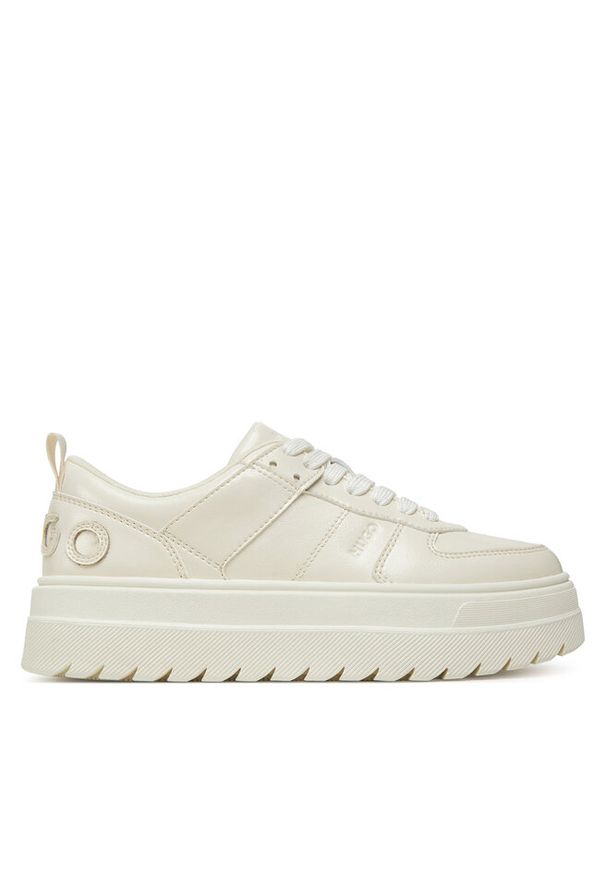 Hugo - Sneakersy HUGO. Kolor: biały