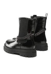 DeeZee Botki H13119-4 Czarny. Kolor: czarny. Materiał: skóra #5