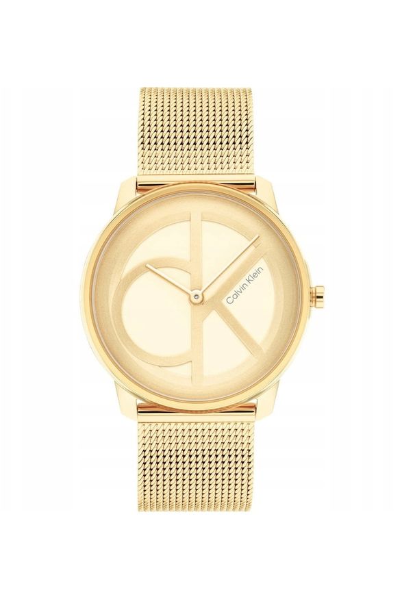 Calvin Klein - Zegarek Damski CALVIN KLEIN Iconic Mesh 25200034 + BOX. Materiał: mesh