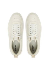 Hugo - HUGO Sneakersy Lyssa 50548151 Biały. Kolor: biały. Materiał: skóra #6