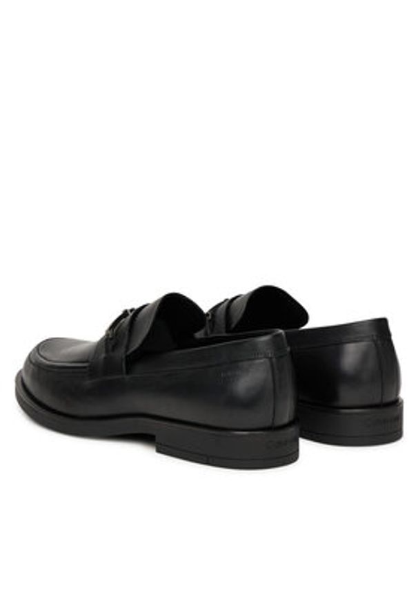 Calvin Klein Półbuty Flex Dress Loafer W/Bit Lth HM0HM01894 Czarny. Kolor: czarny. Materiał: skóra