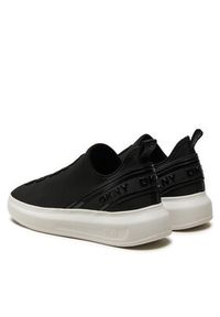 DKNY Sneakersy Jonas K4403462 Czarny. Kolor: czarny. Materiał: materiał #6