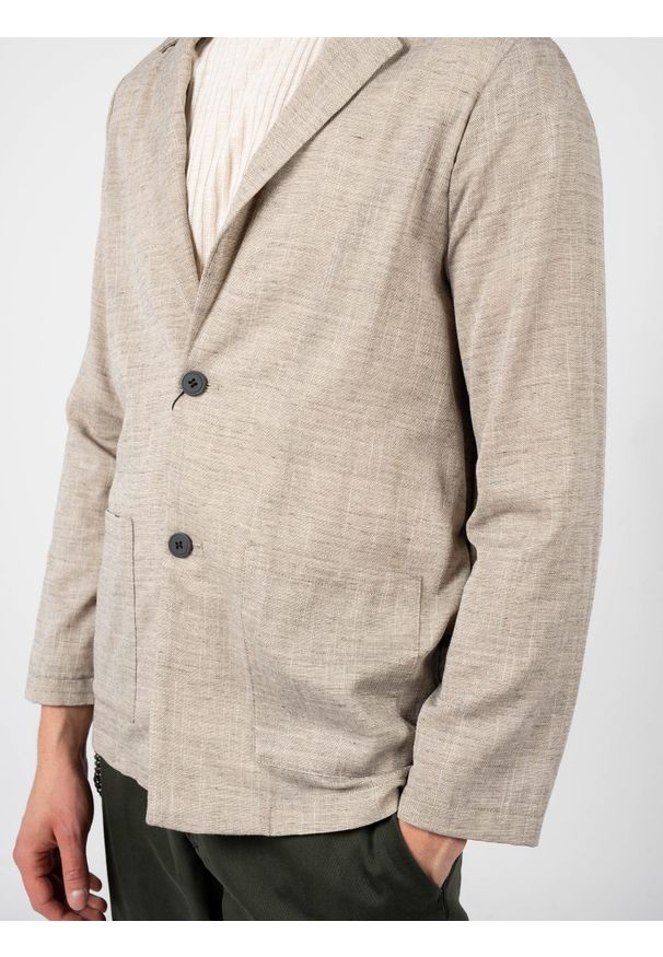 Antony Morato Marynarka | MMJA00432-FA950232 | Mężczyzna | Piaskowy. Materiał: poliester, wiskoza, bawełna