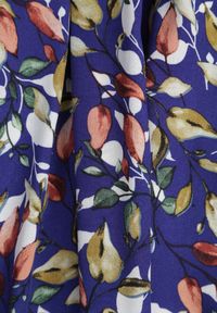 Born2be - Granatowa Bawełniana Sukienka na Regulowanych Ramiączkach z Gumką w Talii Dimitssa. Okazja: na imprezę, na spacer. Typ kołnierza: dekolt w kształcie V. Kolor: niebieski. Materiał: bawełna. Długość rękawa: na ramiączkach. Sezon: lato. Styl: elegancki #2