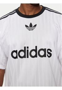 Adidas - adidas T-Shirt adicolor IM9459 Biały Loose Fit. Kolor: biały. Materiał: syntetyk #4