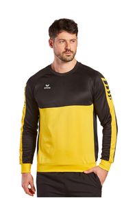 ERIMA - Bluza Erima Six Wings. Kolor: żółty, wielokolorowy, czarny. Materiał: bawełna, materiał, tkanina. Sport: piłka ręczna #2