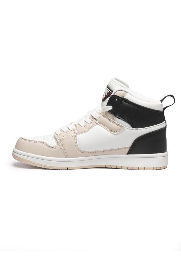 LEONE 1947 APPAREL - Kolor buty damskie. Okazja: na co dzień. Kolor: beżowy