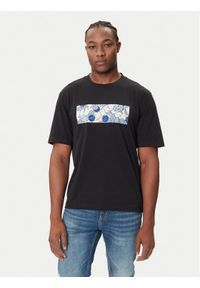 Hugo - HUGO T-Shirt Nurix 50545128 Czarny Regular Fit. Kolor: czarny. Materiał: bawełna