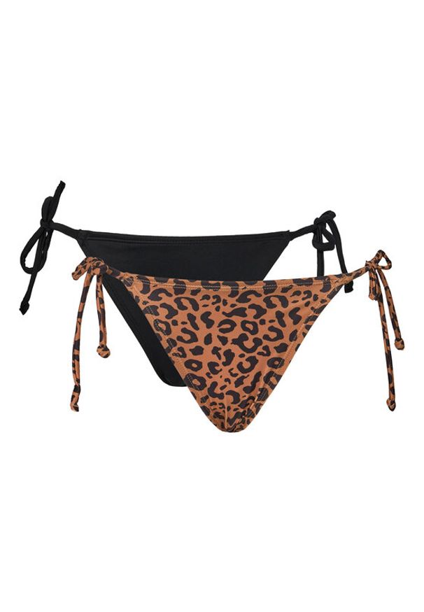 Dorina Dół od bikini Carrubo 2PP FXBF0037MI120 Czarny. Kolor: czarny. Materiał: syntetyk