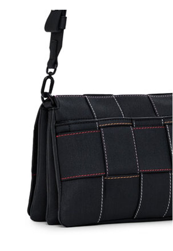 Desigual Torebka 25SAXPAR Czarny. Kolor: czarny