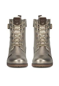 Mustang Trzewiki 1229-606 Złoty. Kolor: złoty. Materiał: materiał #7