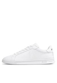 Polo Ralph Lauren Sneakersy Hrt Ct II 809845110002 Biały. Kolor: biały. Materiał: skóra #2