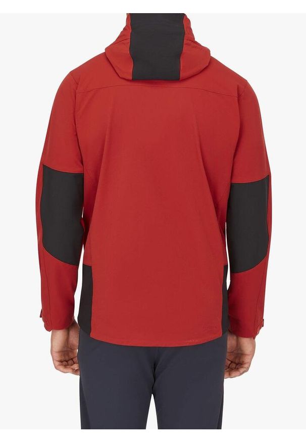 Kurtka softshell męska Rab Torque Jacket. Kolor: czerwony. Materiał: softshell. Sport: turystyka piesza