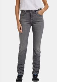Lee - DAMSKIE SPODNIE LEE MARION STRAIGHT AGED SILVER 112363542 #1