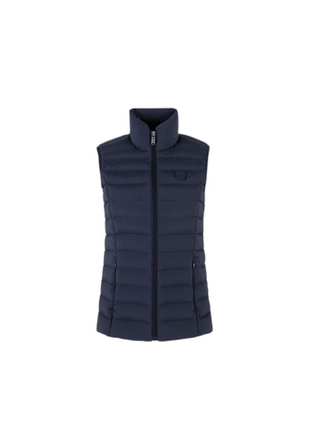 Jott - Damska kurtka bez rękawów JOTT Grenada. Kolor: niebieski. Długość rękawa: bez rękawów. Sezon: zima