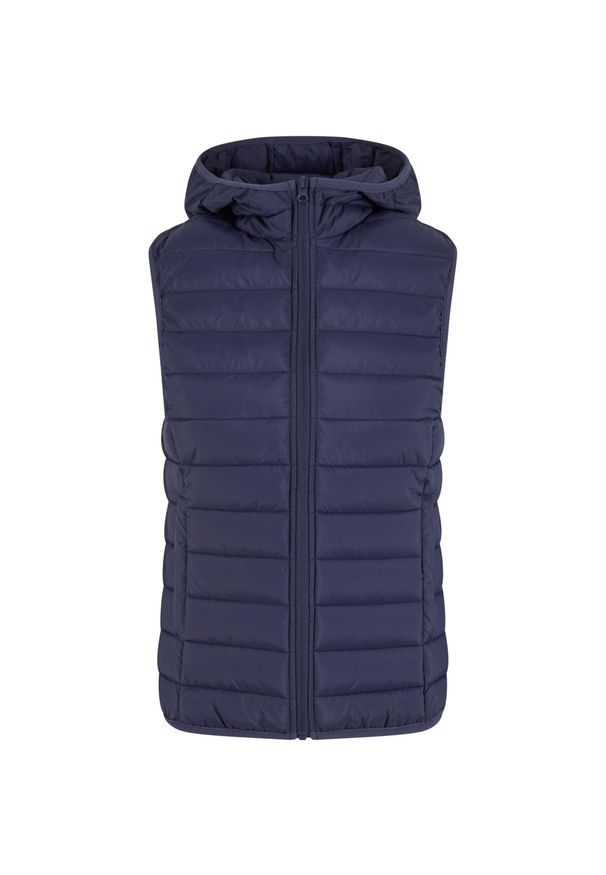 Damska kurtka bez rękawów Urban Classics Ultra Light. Kolor: niebieski. Materiał: puch. Długość rękawa: bez rękawów