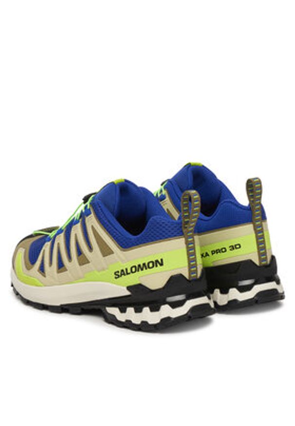 salomon - Salomon Trekkingi Xa Pro 3D V9 L49145500 Kolorowy. Materiał: materiał. Wzór: kolorowy. Sport: turystyka piesza