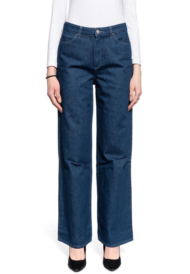 Lee - LEE A LINE FLARE DAMSKIE SPODNIE JEANSOWE L31SGG36 112107261