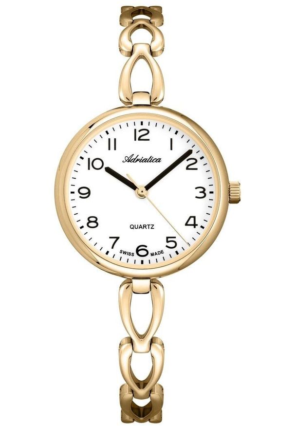 Zegarek damski Adriatica A3785.1123Q złoty. Kolor: złoty