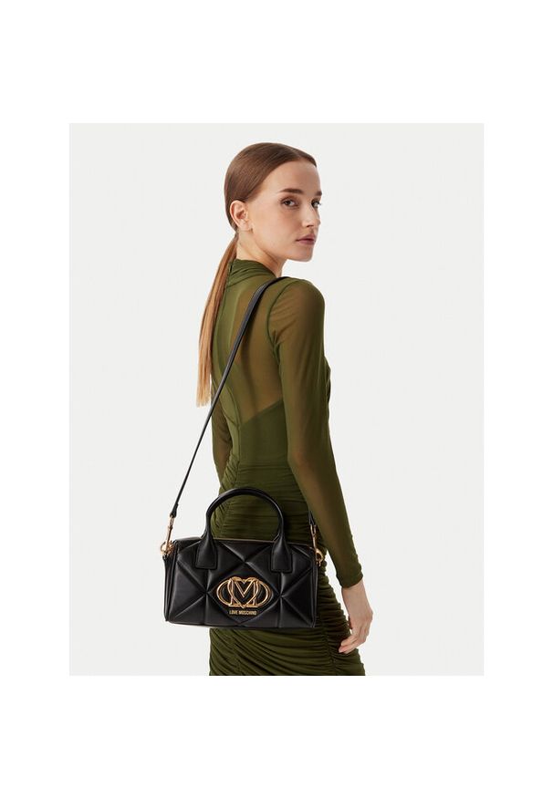 Love Moschino - Torebka LOVE MOSCHINO. Kolor: czarny