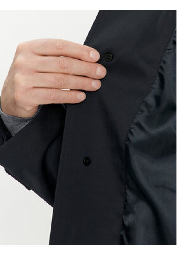 JOOP! Trencz 17 JC-230Steven 30040618 Granatowy Regular Fit. Kolor: niebieski. Materiał: bawełna, syntetyk