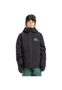 Quiksilver - Kurtka do sportów zimowych techniczna dla Chłopców MISSION. Kolor: czarny. Sezon: zima. Sport: narciarstwo #1