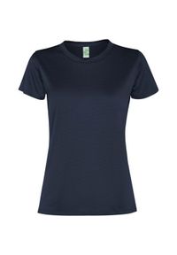 ROLY - Damska Koszulka Sportowa Z Krótkim Rękawem Slam. Kolor: niebieski. Długość rękawa: krótki rękaw. Długość: krótkie. Sport: turystyka piesza #1