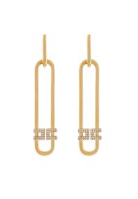 Elisabetta Franchi Kolczyki OR-10A-52E2-V250 Złoty. Materiał: metalowe. Kolor: złoty