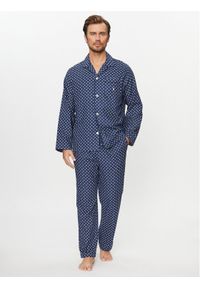 Piżama Polo Ralph Lauren. Kolor: niebieski