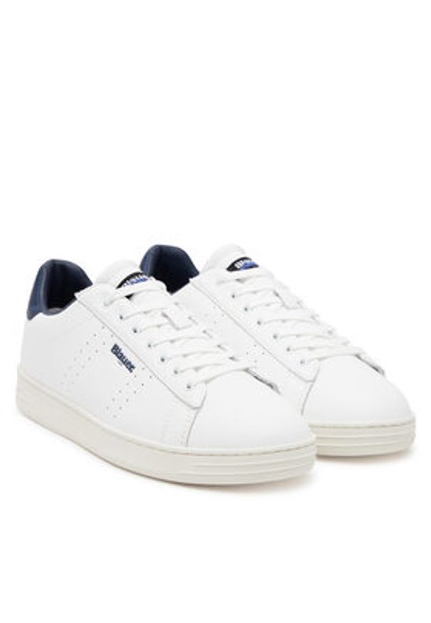 Blauer Sneakersy S5GRANT01/LEA Biały. Kolor: biały. Materiał: skóra