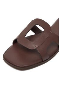 Gino Rossi - GINO ROSSI Klapki C-V2320-15-1 Brązowy. Kolor: brązowy. Materiał: skóra #2