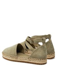 Marc O'Polo Espadryle 40315613802305 Khaki. Kolor: brązowy. Materiał: skóra, zamsz