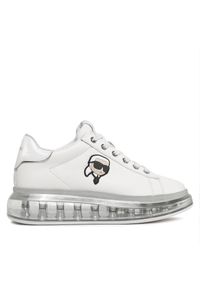 Karl Lagerfeld - Sneakersy KARL LAGERFELD. Kolor: biały