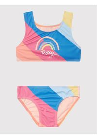 Roxy Strój kąpielowy Touch Of Rainbow ERLX203151 Kolorowy. Materiał: syntetyk. Wzór: kolorowy