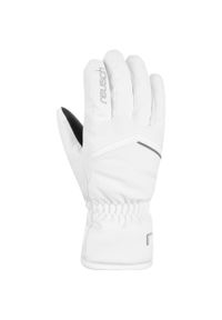 Reusch - Rękawice damskie REUSCH Marisa. Kolor: szary, biały, wielokolorowy. Sezon: zima. Sport: narciarstwo