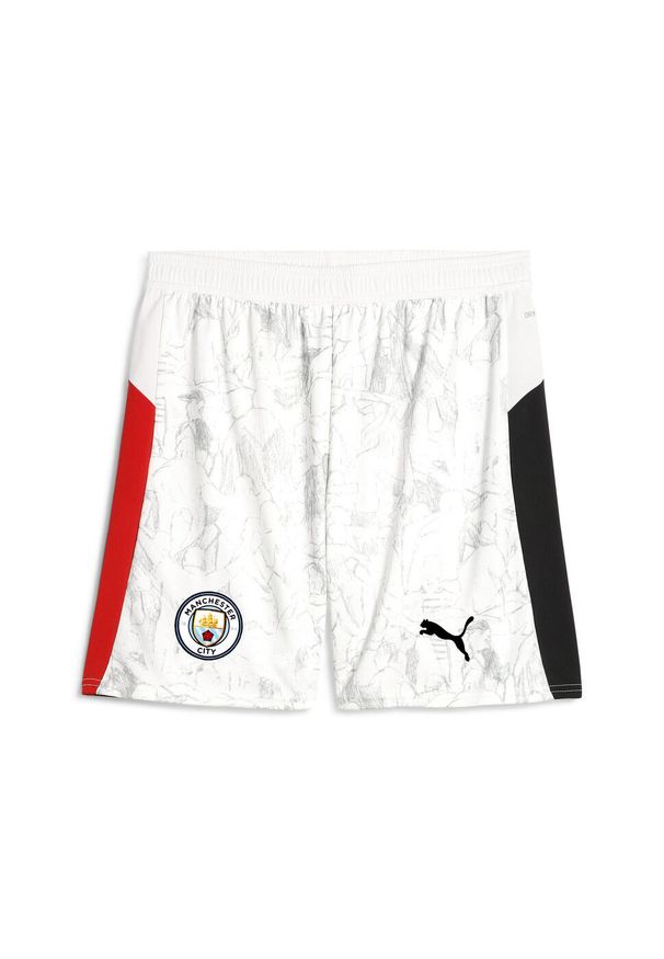 Puma - Męskie szorty KIDSUPER × MANCHESTER CITY PUMA. Kolor: biały, wielokolorowy, czarny. Sezon: lato