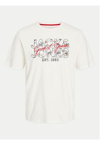 Jack & Jones - Jack&Jones T-Shirt Chill 12248072 Biały Standard Fit. Kolor: biały. Materiał: bawełna #3